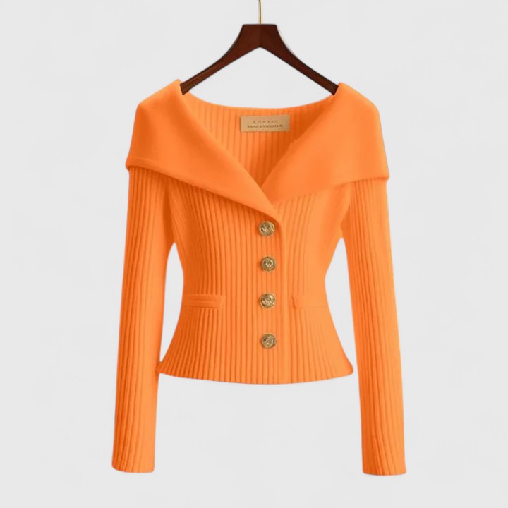 Clarisa | Elegante chaqueta de punto para apariciones con estilo