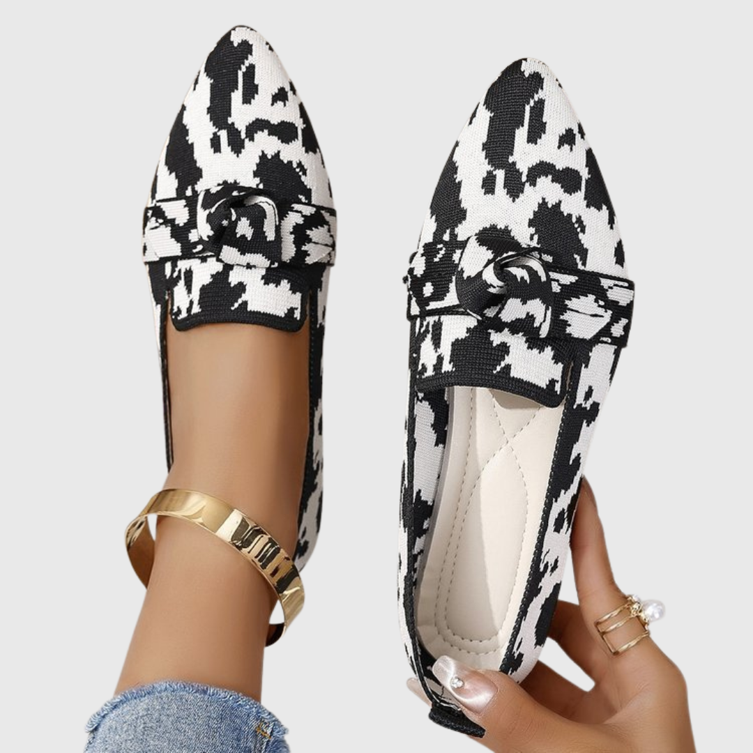 Mabel | Mocasines cómodos de dálmata