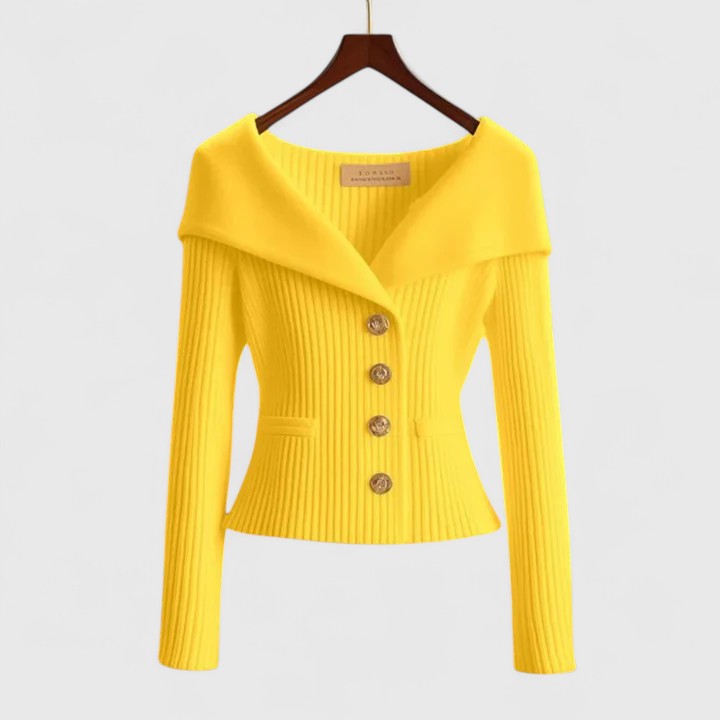 Clarisa | Elegante chaqueta de punto para apariciones con estilo