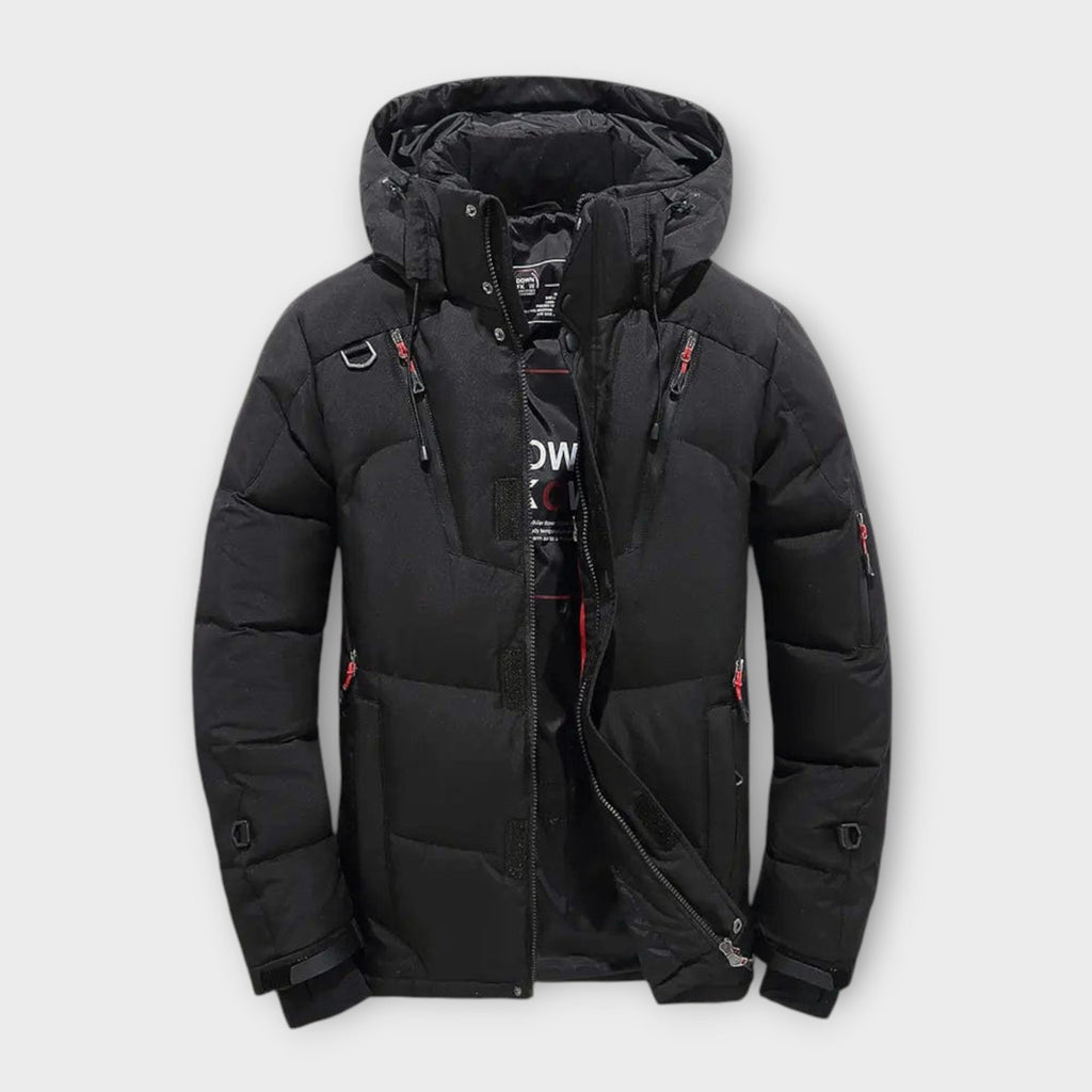 Álvaro | Parka masculina de invierno sólida