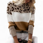 Tasmin | Elegante Suéter de Leopardo
