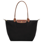 Longchamp - Bolso grande Le Pliage, negro