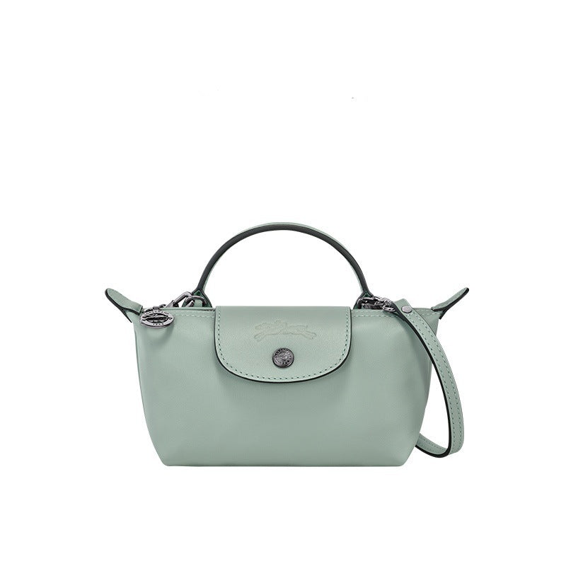Mini bolso de cuero