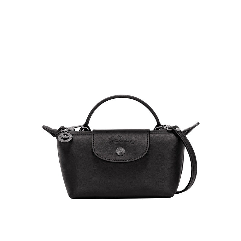 Mini bolso de cuero