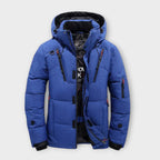 Álvaro | Parka masculina de invierno sólida