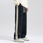 Luis | Pantalones de chándal de cordón con patrón de gofre